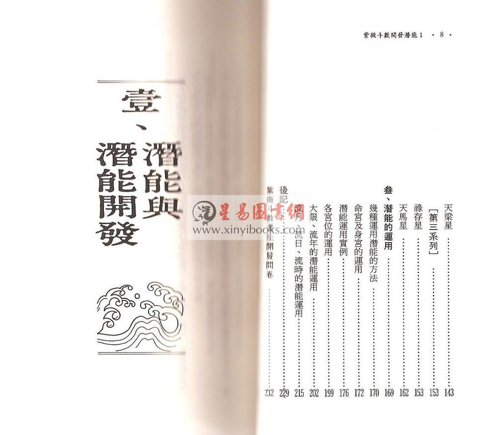 慧心斋主：紫微斗数开发潜能（1）（時報6）最後1本