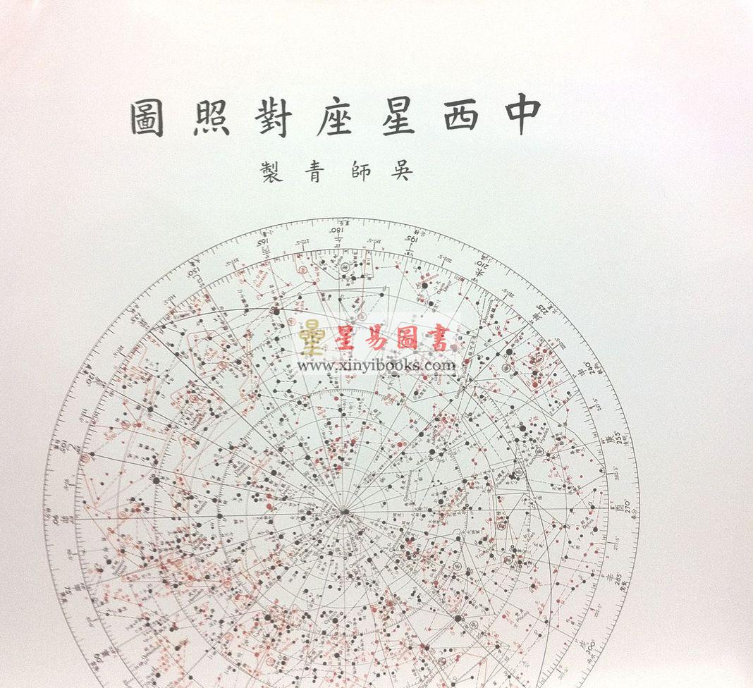吴师青：中西星座对照图