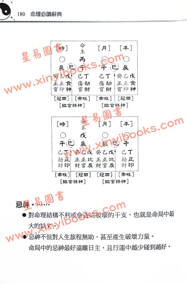 刘贲：命理必读辞典八字词库四柱词汇