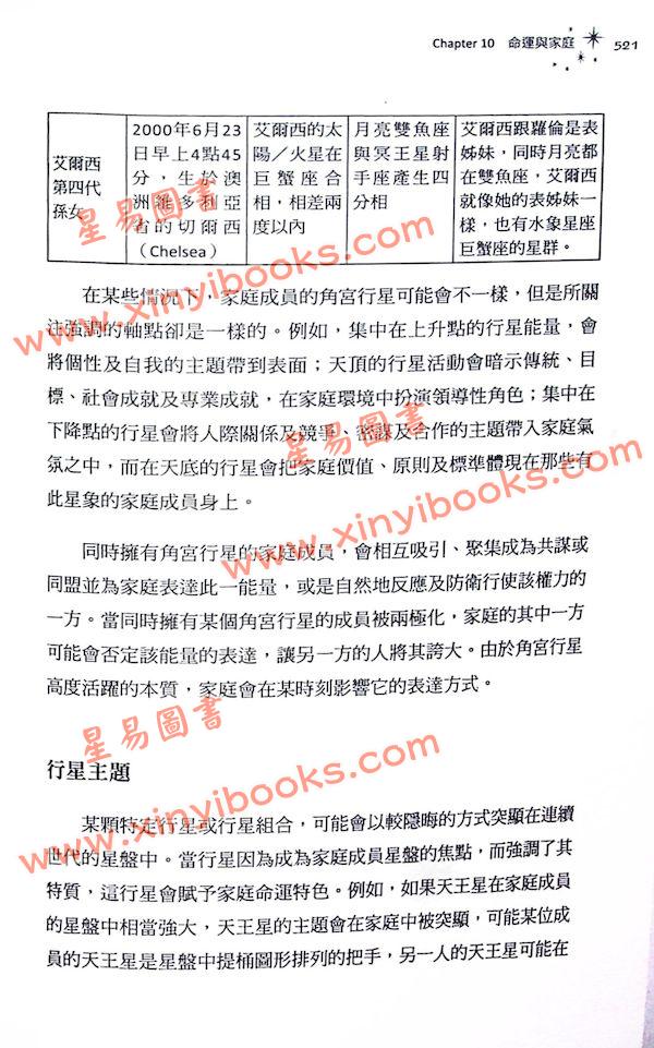 布莱恩．克拉克：家族占星全书 