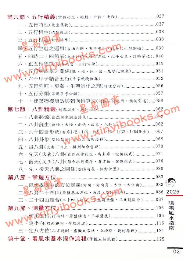 胡肇台：2025阳宅风水指南 最後1本